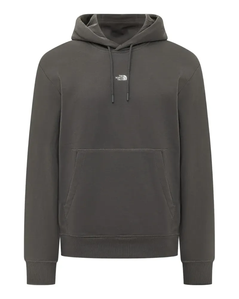 The North Face logo-print hoodie - Grau Grau