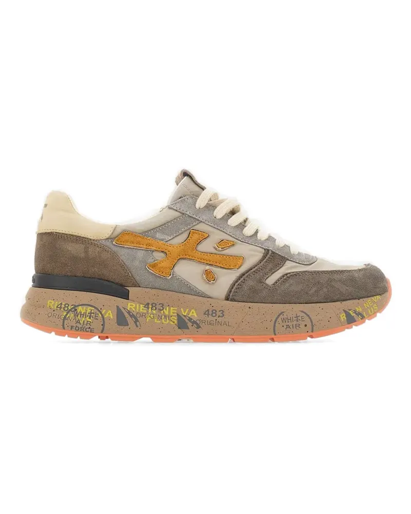 Premiata Mick 7866 logo sneakers - Braun Braun