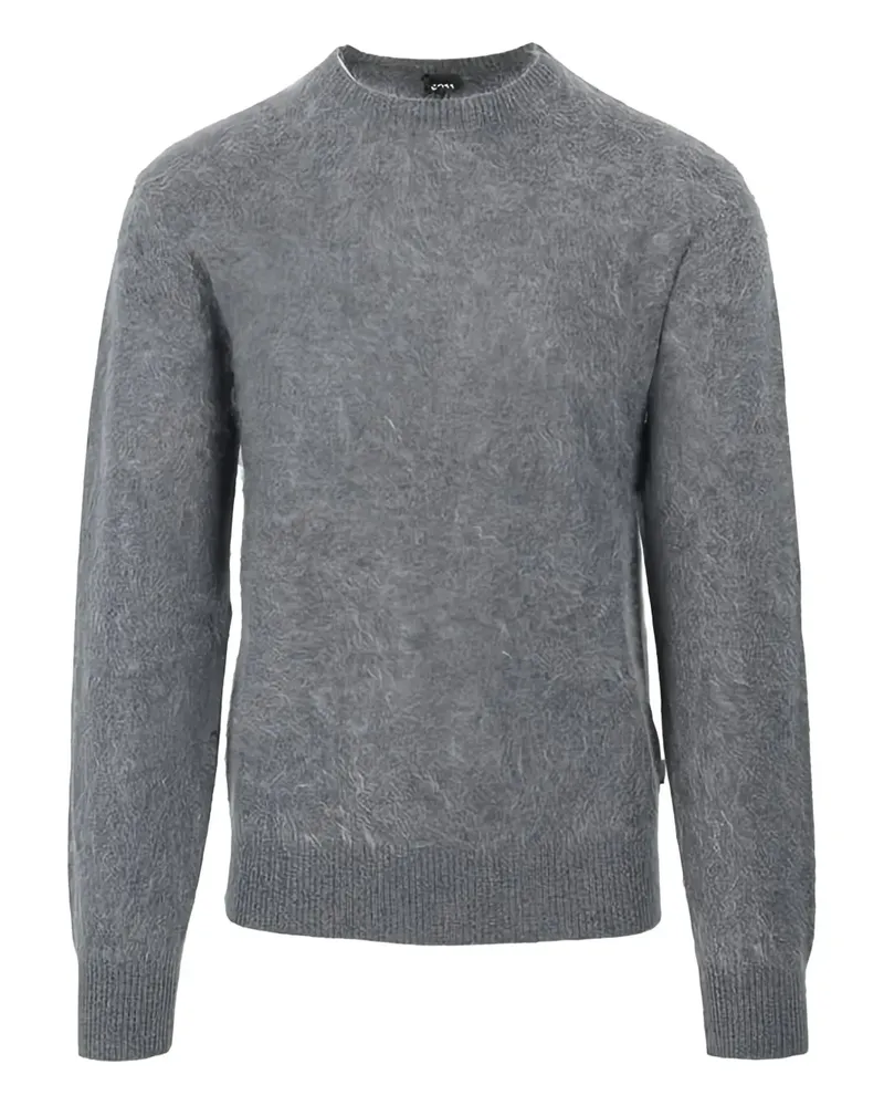 HUGO BOSS Pullover mit Rundhalsausschnitt - Grau Grau
