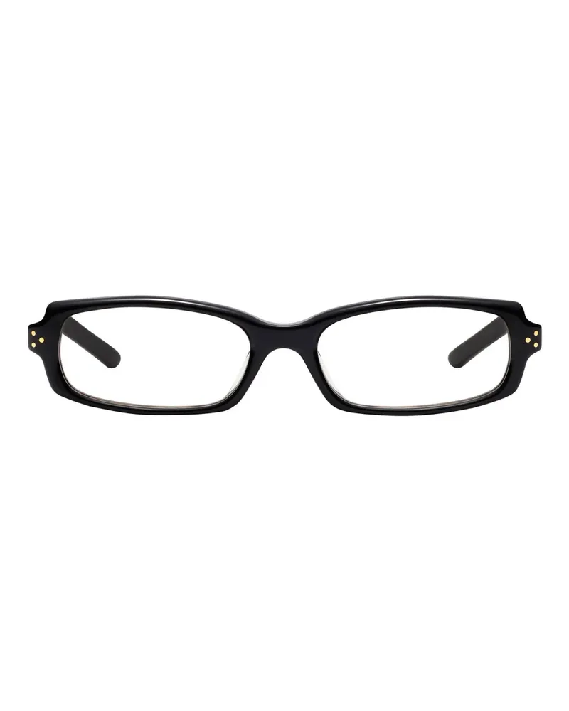 Gentle Monster Brille mit eckigem Gestell - Schwarz Schwarz