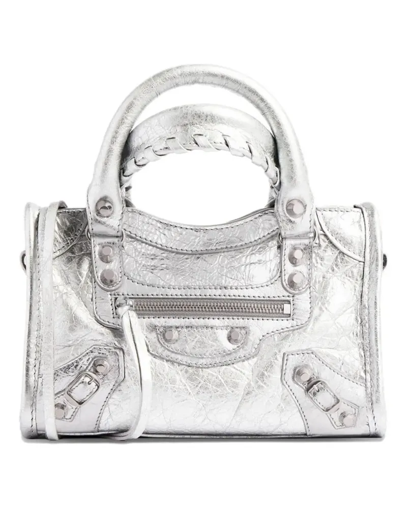 Balenciaga nano Le City tote bag - Silber Silber