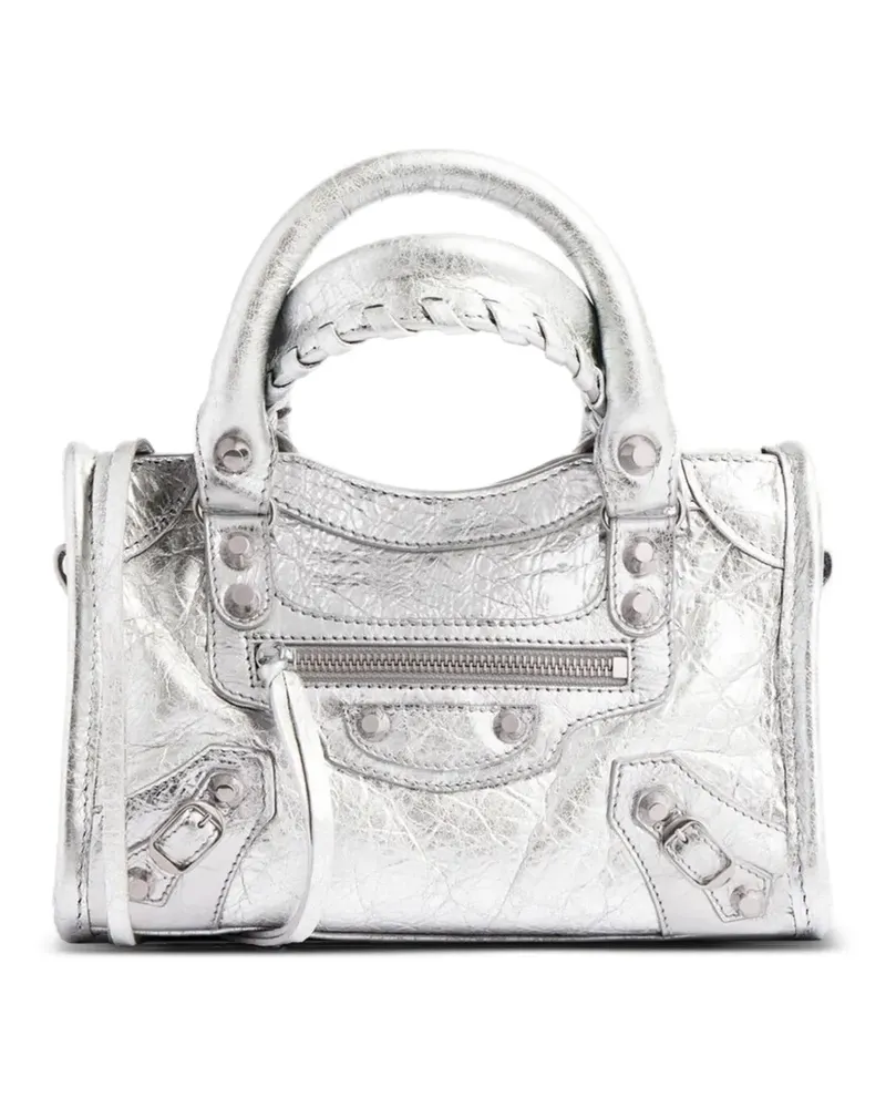 Balenciaga Nano Le City Tote Bag - Silber Silber