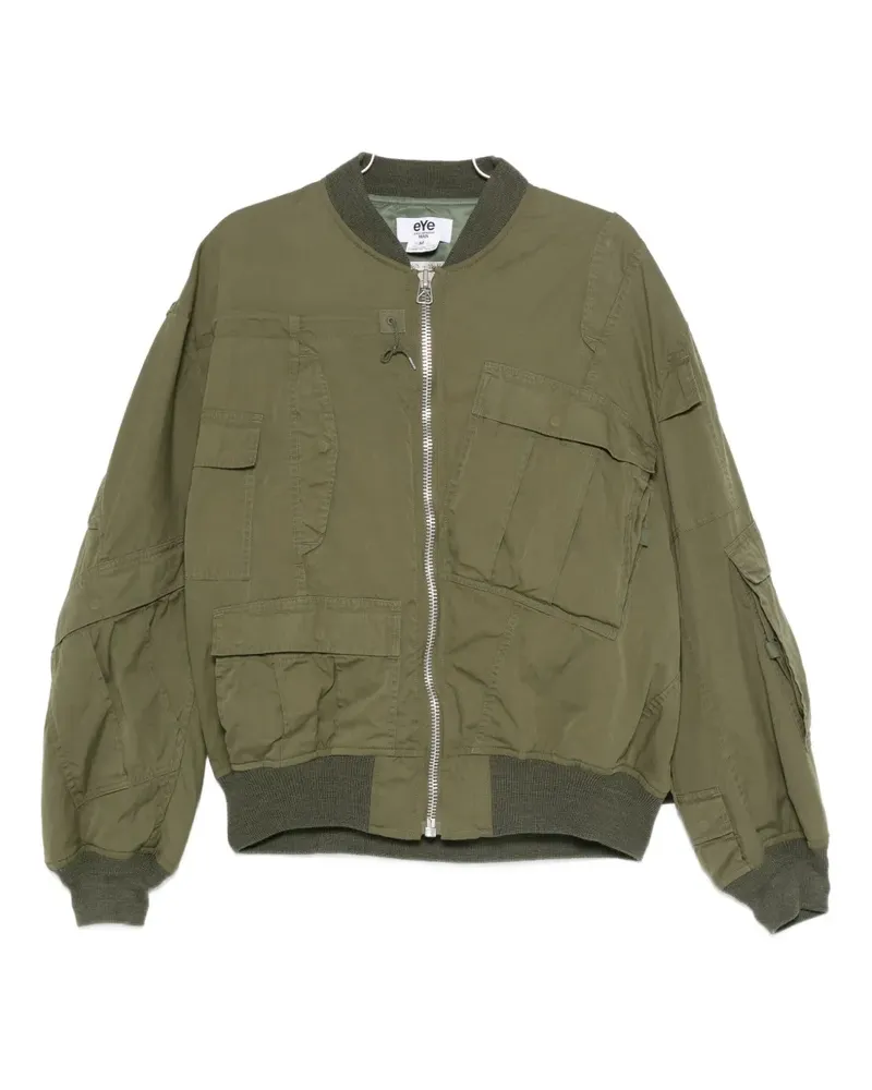 Junya Watanabe multi-pocket bomber jacket - Grün Grün