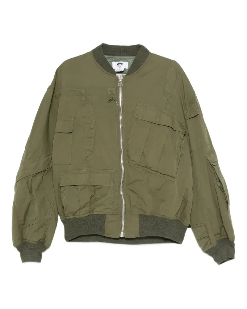 Junya Watanabe multi-pocket bomber jacket - Grün Grün