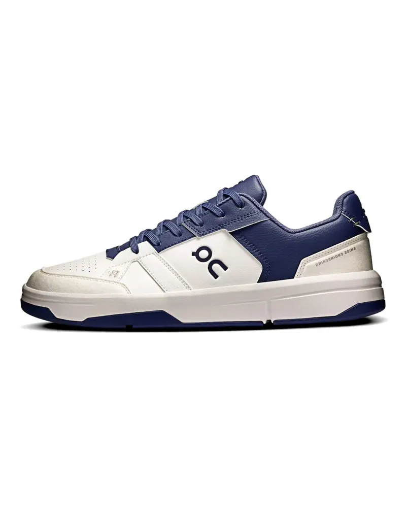 ON Sneakers mit perforiertem Logo - Weiß Weiß