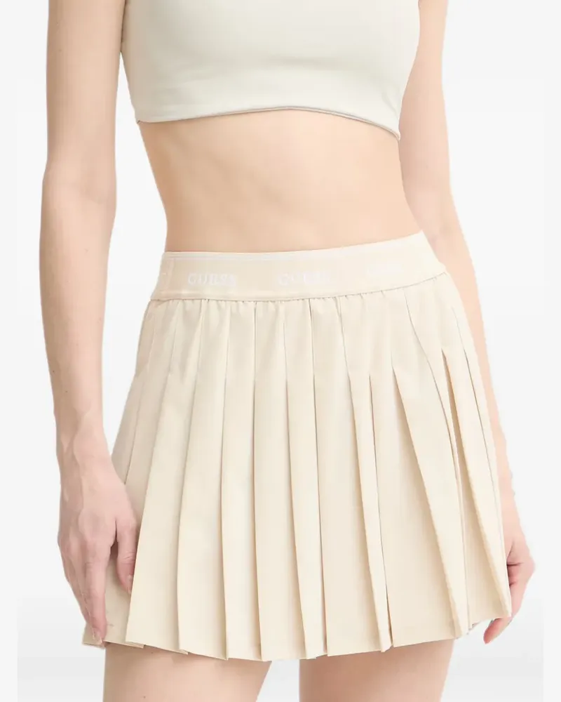 Guess pleated mini skirt - Nude Nude