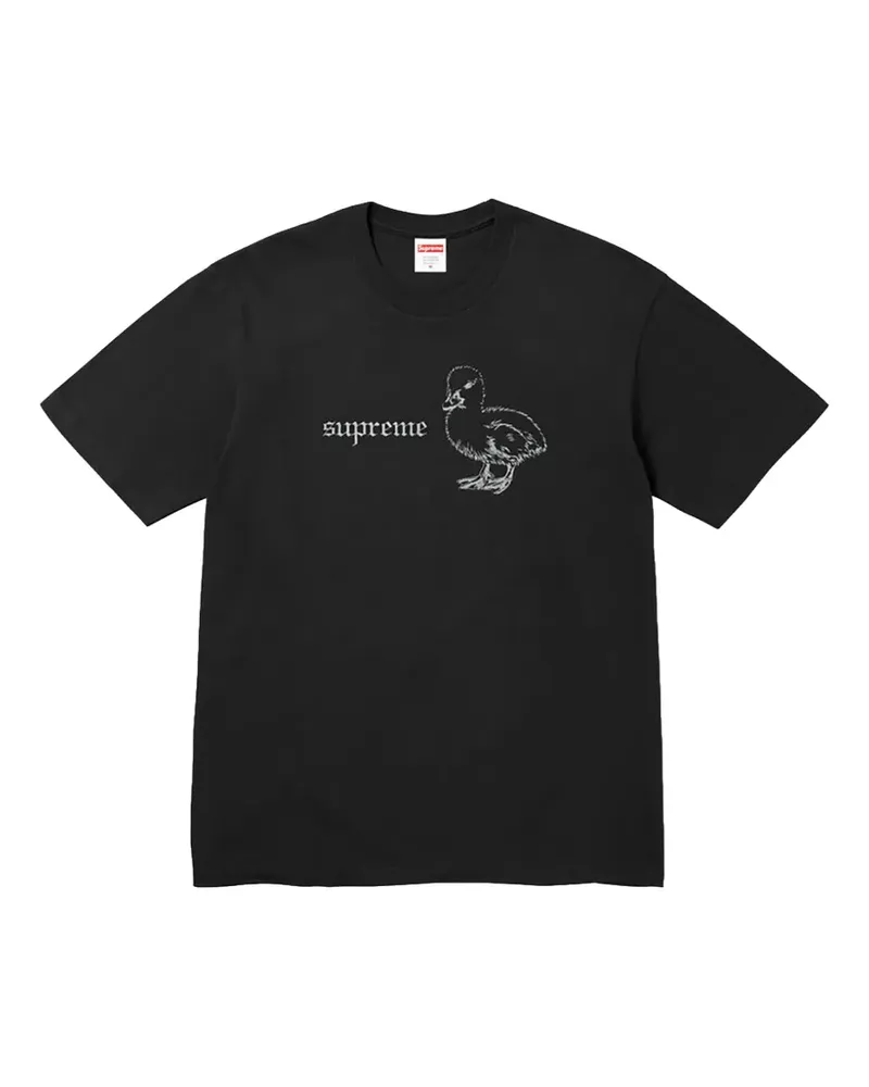 Supreme Being duck graphic t-shirt - Schwarz Schwarz