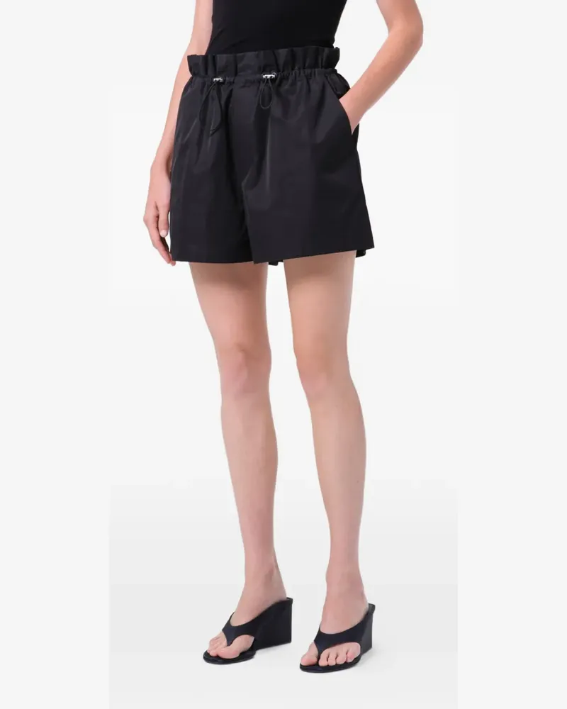AGOLDE Lydia Shorts mit Kordelzug - Schwarz Schwarz