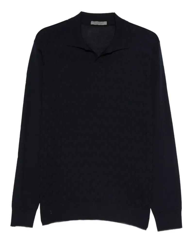 Corneliani Klassischer Pullover - Schwarz Schwarz