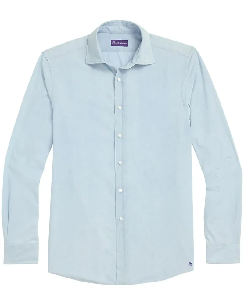 Ralph Lauren Hemd mit Logo-Stickerei - Blau Blau
