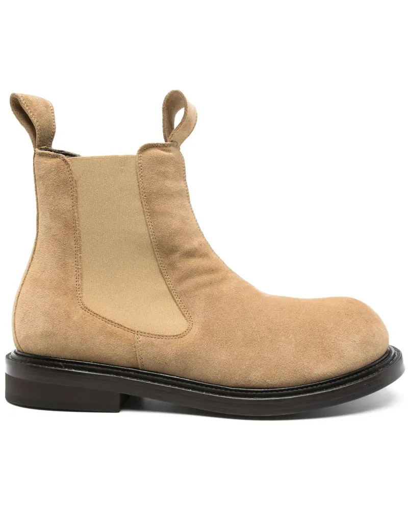 Moschino Chelsea-Boots aus Wildleder - Braun Braun
