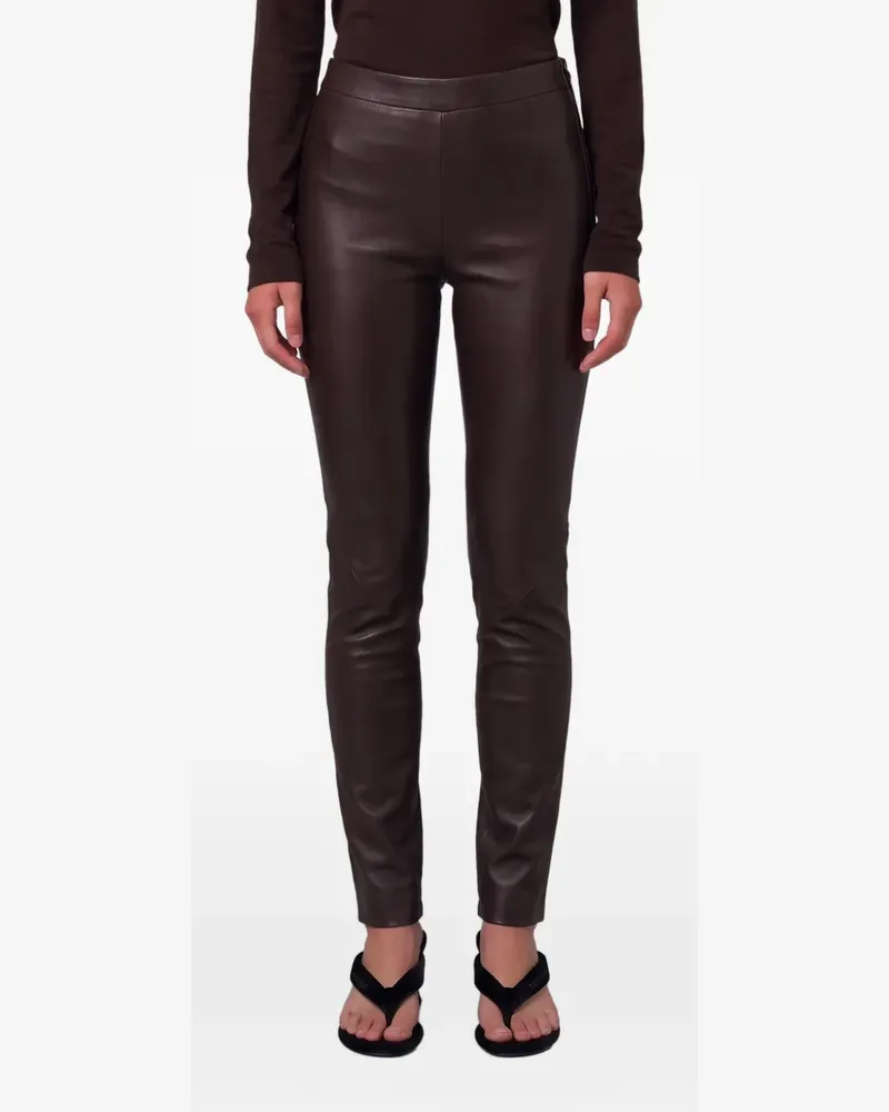 Arma Roche leather leggings - Braun Braun