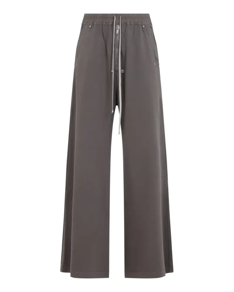 DRKSHDW by Rick Owens drawstring wide-leg trousers - Grau Grau