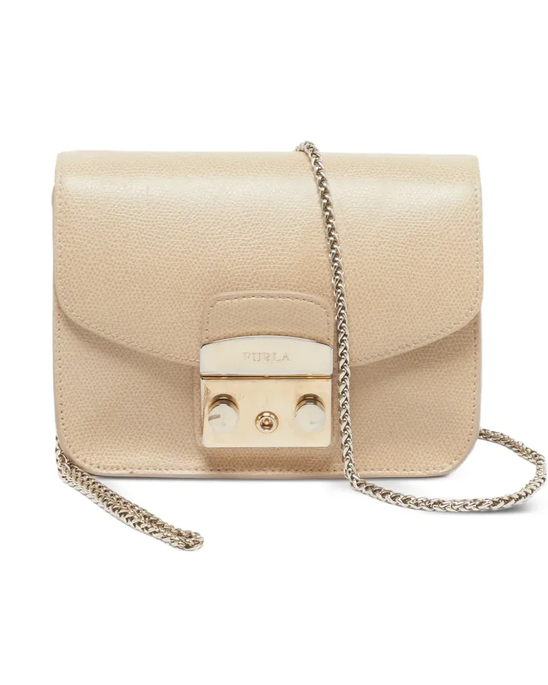 Furla Metropolis Umhängetasche - Nude Nude