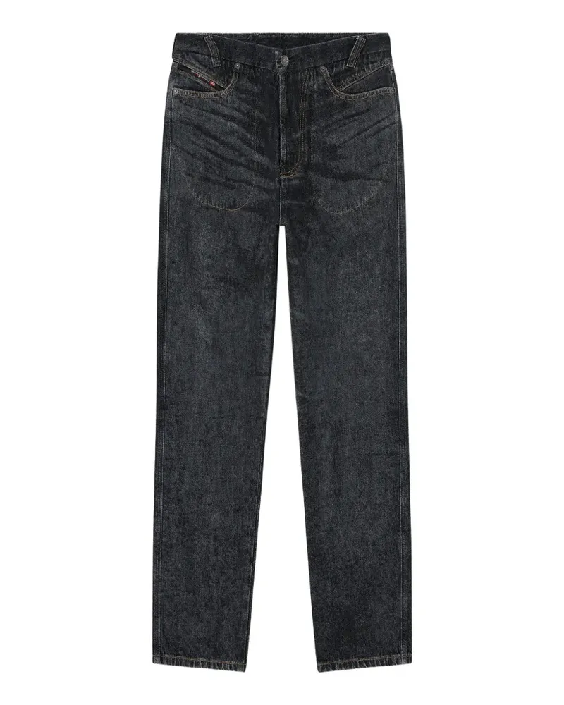 Diesel D-Marcus Jeans mit lockerem Schnitt - Schwarz Schwarz