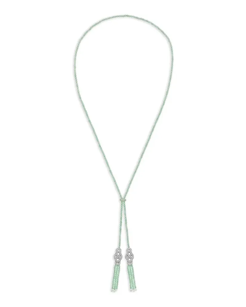 Shanghai Tang Infinite Knot necklace - Silber Silber