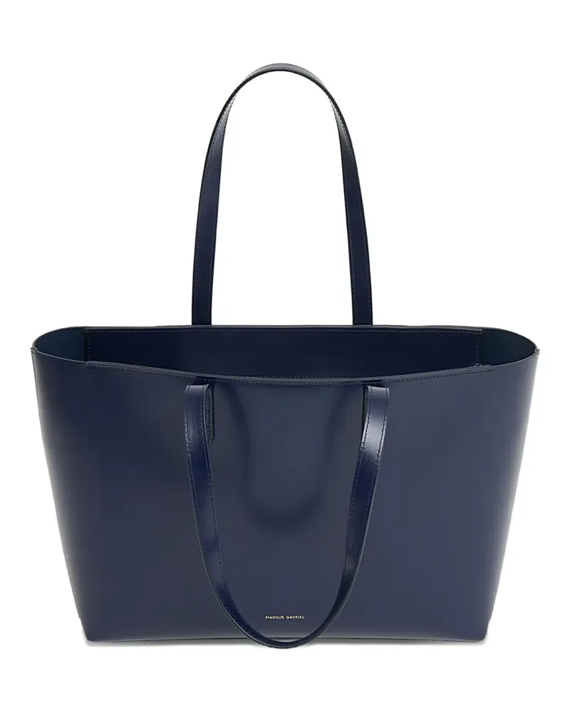 Mansur Gavriel Kleine Tote Bag mit Reißverschluss - Blau Blau