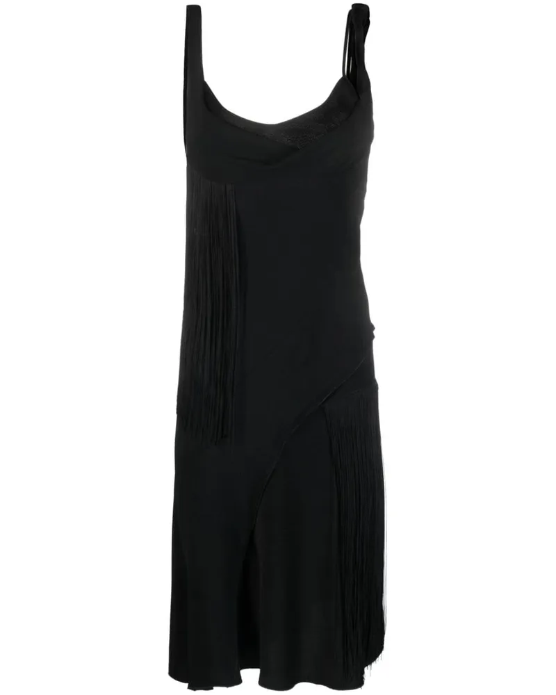 Victoria Beckham Asymmetrisches Kleid - Schwarz Schwarz