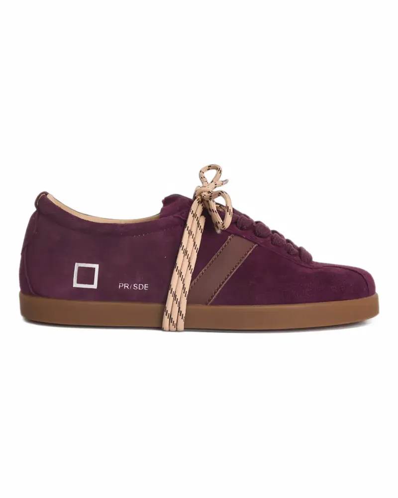 D.A.T.E. Prima Sneakers mit Wildleder-Finish - Violett Violett