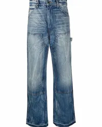 Amiri Jeans mit Bleach-Effekt Blau