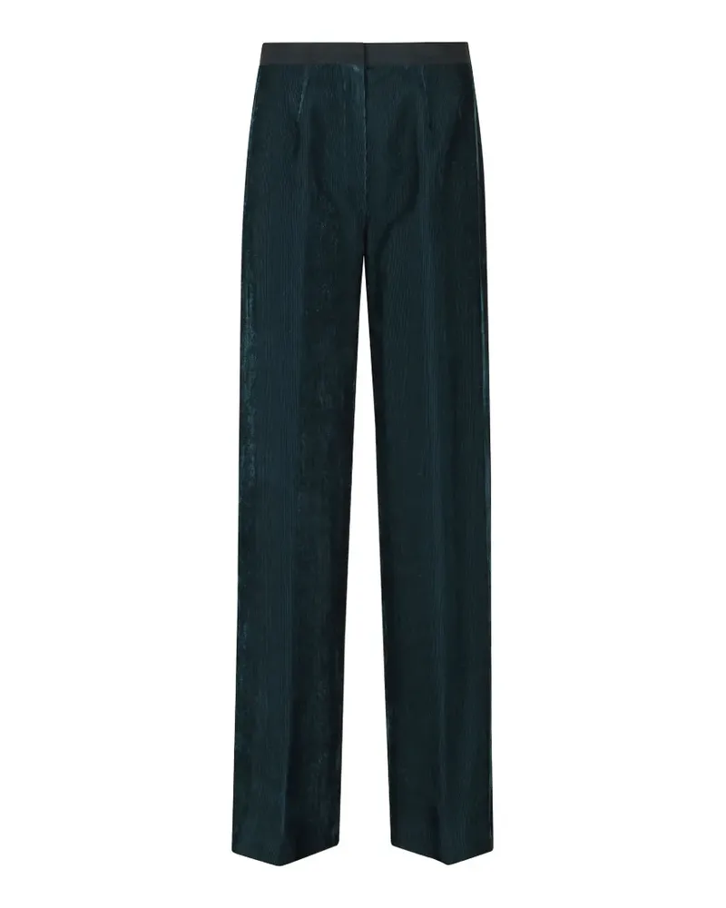 forte_forte Cordhose mit hohem Bund - Grün Grün
