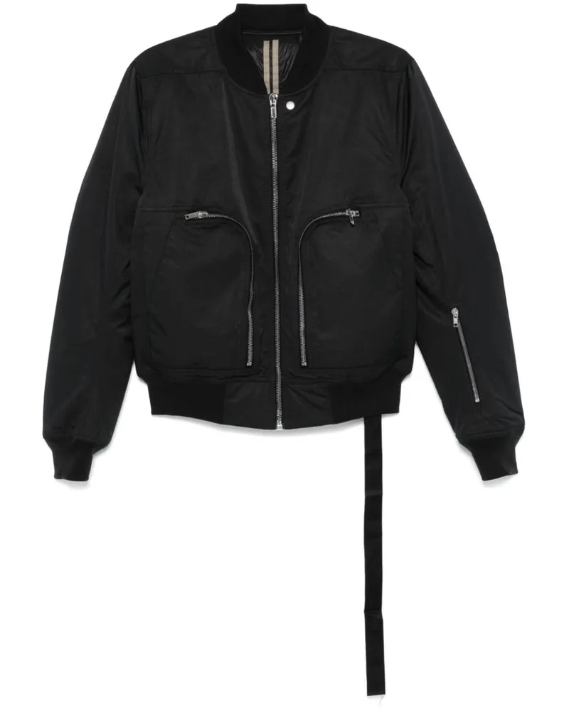 DRKSHDW by Rick Owens Bauhaus Flight Bomberjacke - Schwarz Schwarz