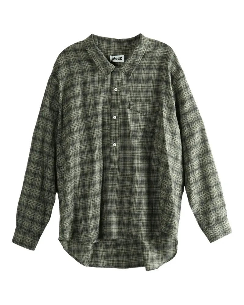 Magliano check pocket polo shirt - Grau Grau