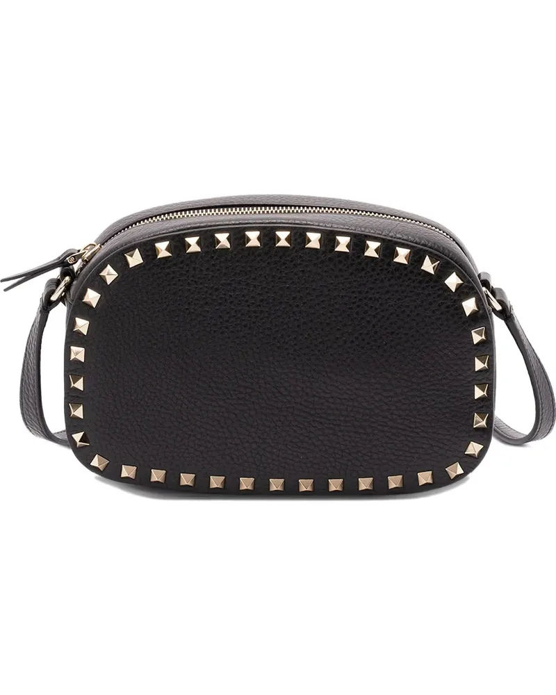 Valentino Garavani Mini Rockstud Umhängetasche - Schwarz Schwarz