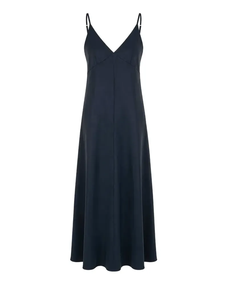 Drykorn v-neck spaghetti-strap maxi dress - Blau Blau