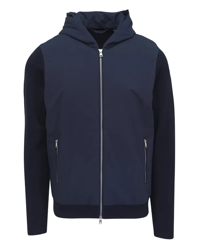 Peter Millar Gerippter Hoodie - Blau Blau