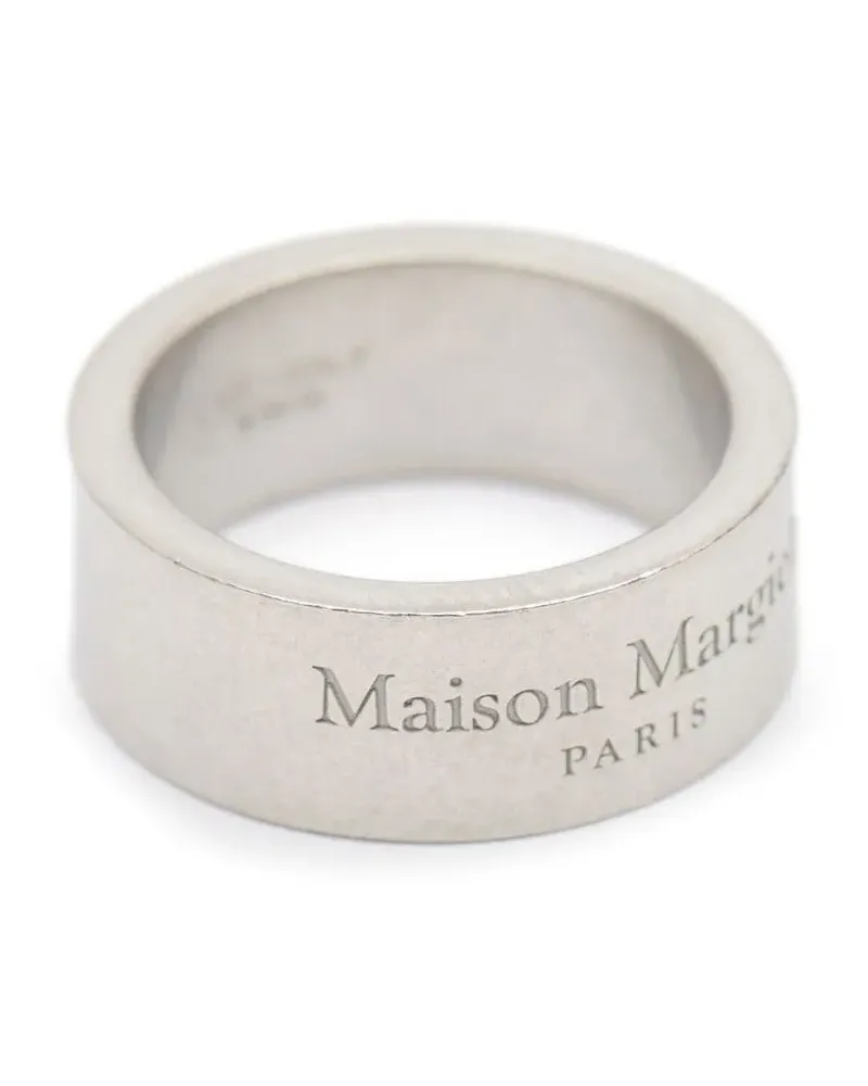 Maison Margiela Ring mit Logo-Gravur - Silber Silber