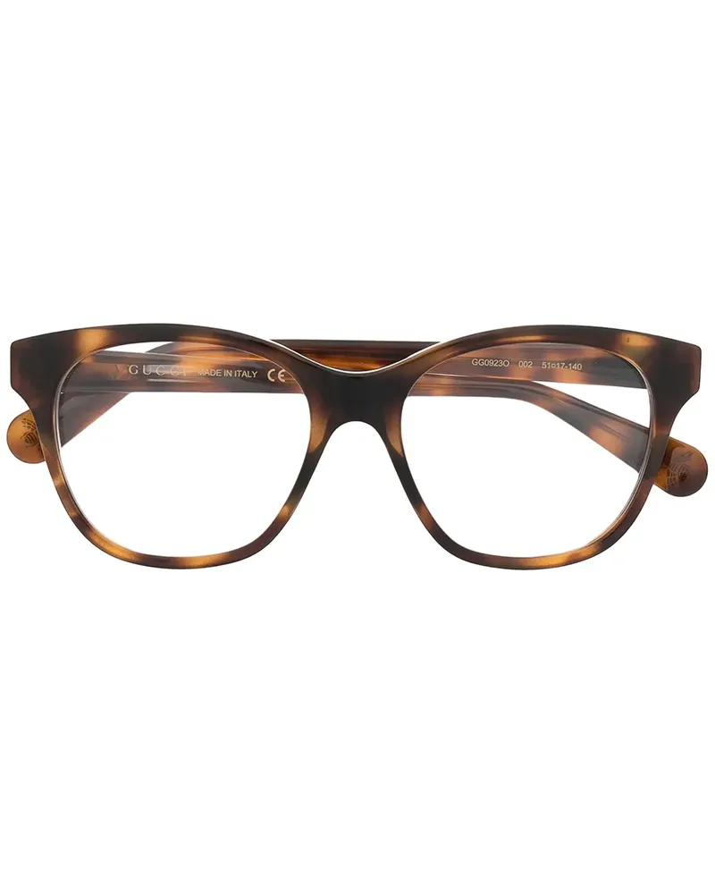 Gucci Brille in Schildpattoptik - Braun Braun