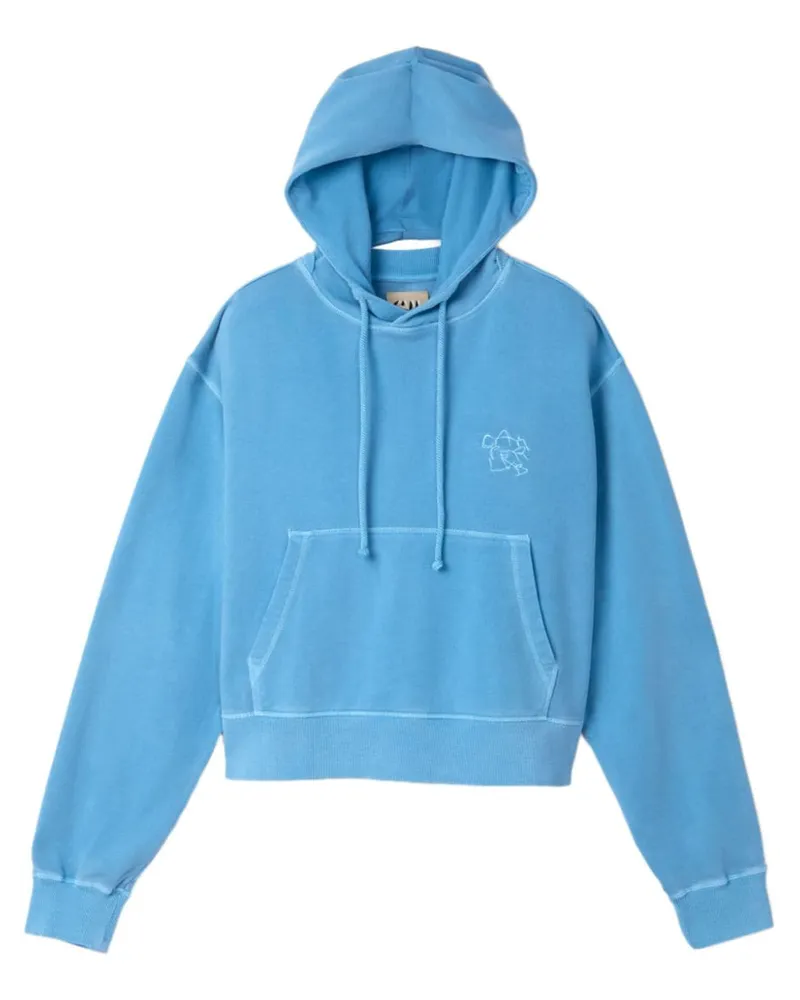 Camper Hoodie mit Logo-Stickerei - Blau Blau