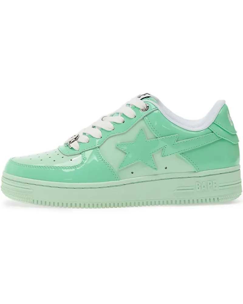 BAPE Sneakers aus Lackleder - Grün Grün