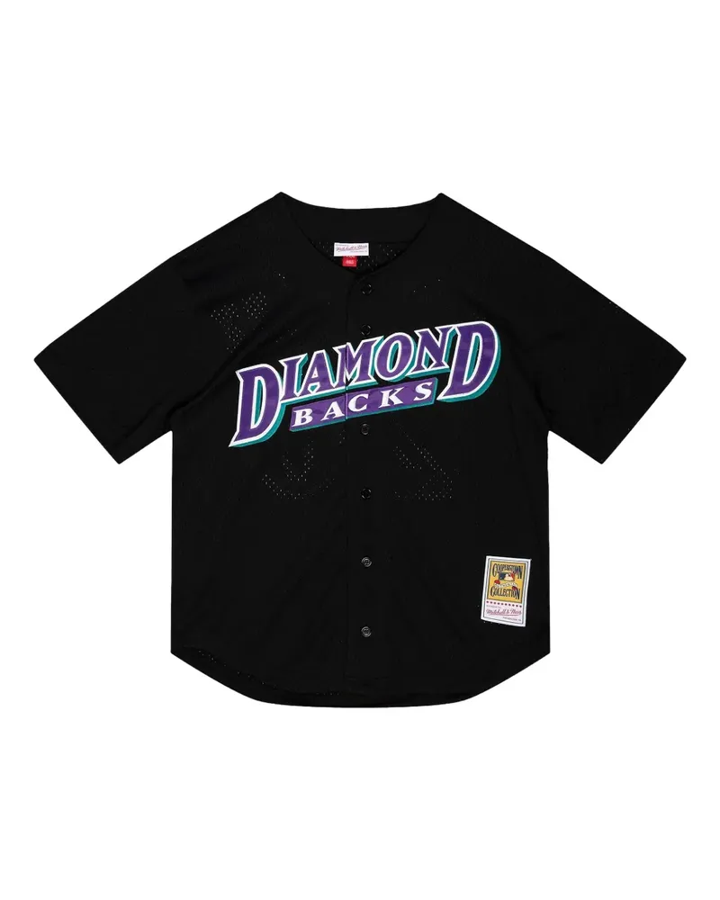 Mitchell & Ness Luis Gonzalez Arizona Diamondbacks 1999 Hemd - Schwarz Schwarz