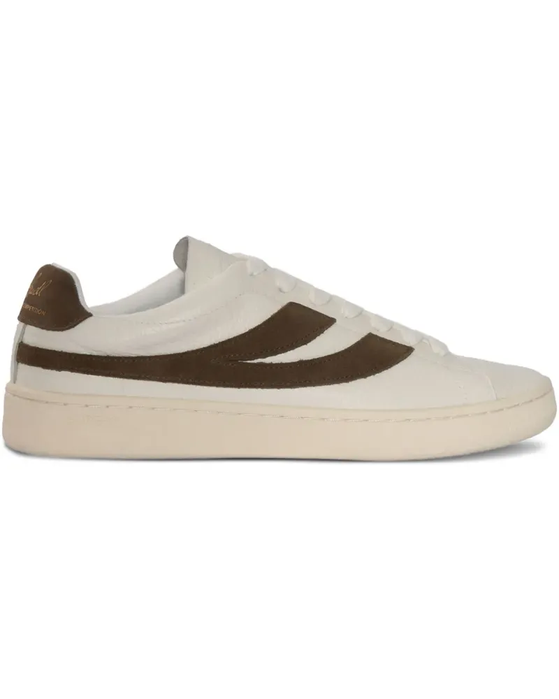Superga LendI panelled leather sneakers - Nude Nude