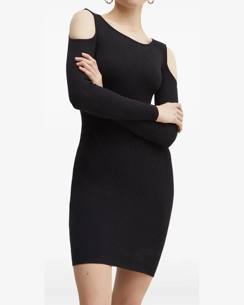 Guess Minikleid mit langen Ärmeln - Schwarz Schwarz