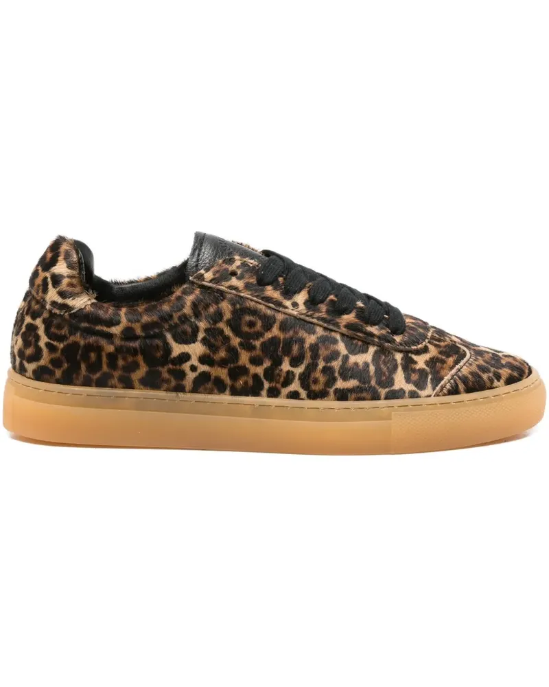 Copenhagen Sneakers mit Leoparden-Print - Braun Braun
