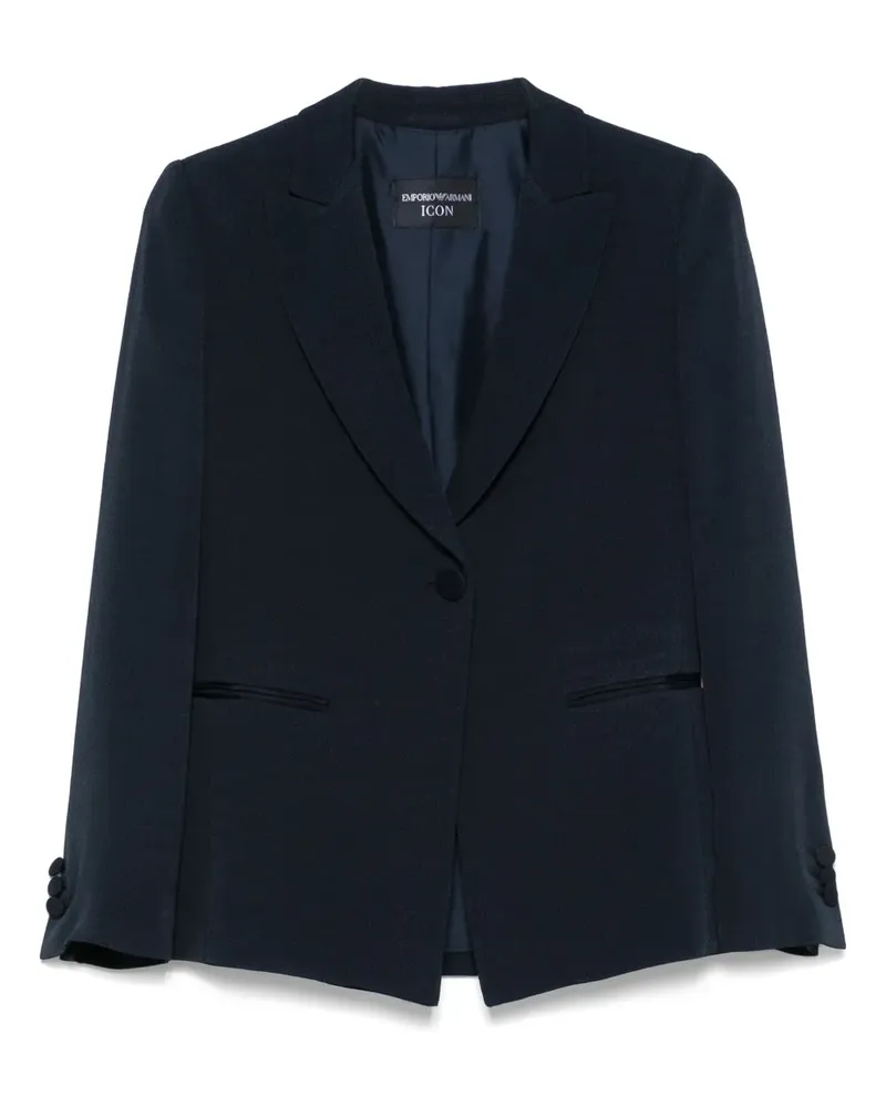 Emporio Armani Icon Blazer - Blau Blau