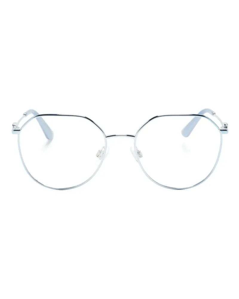 Dolce & Gabbana Brille mit rundem Gestell - Blau Blau