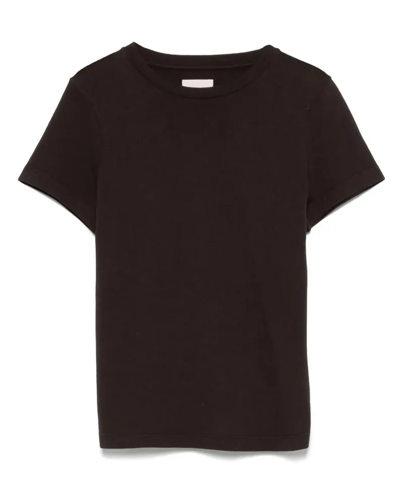 KHAITE Klassisches T-Shirt - Braun Braun