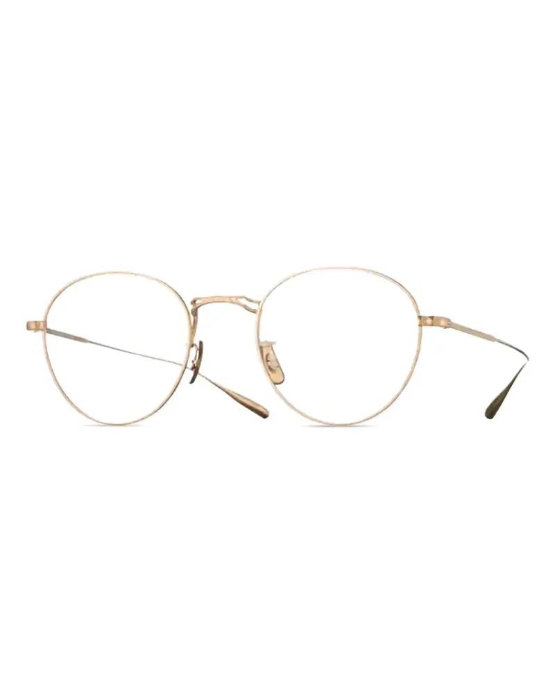 Oliver Peoples Hanlon Brille mit rundem Gestell - Gold Gold