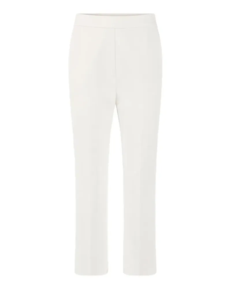 Marc Cain straight trousers - Weiß Weiß