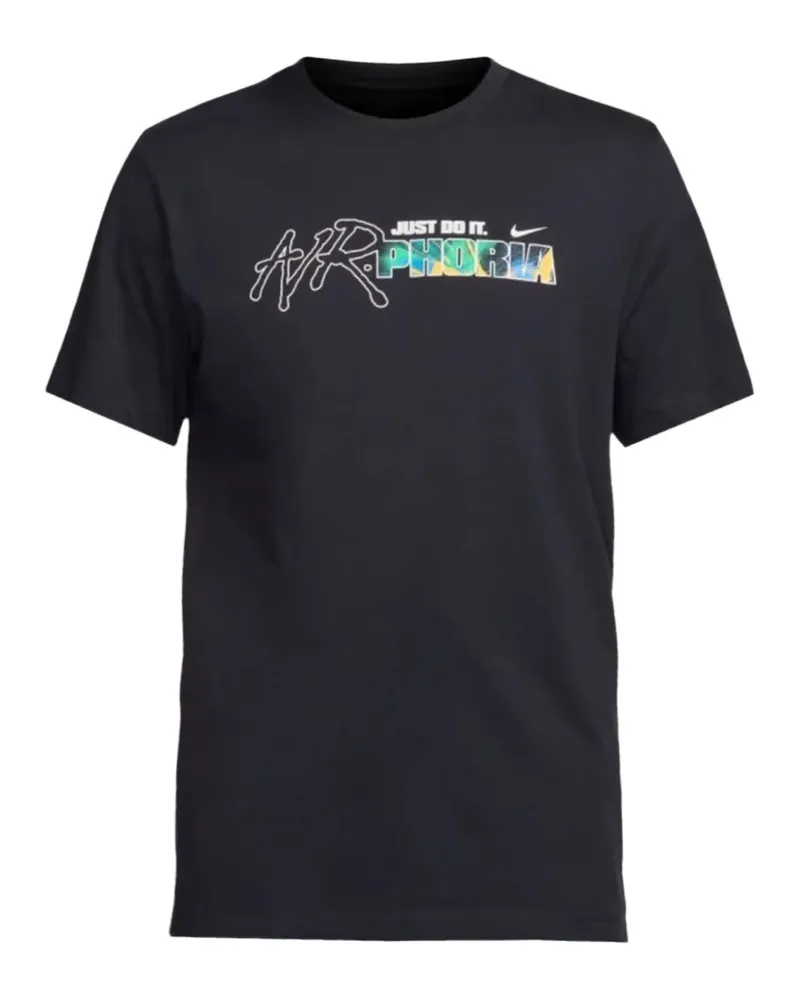 Nike Airphoria T-Shirt mit grafischem Print - Schwarz Schwarz