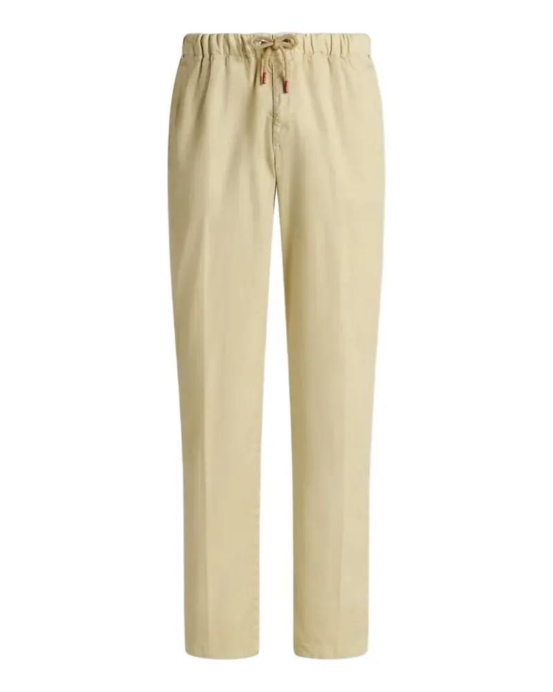 Kiton Hose mit elastischem Bund - Nude Nude