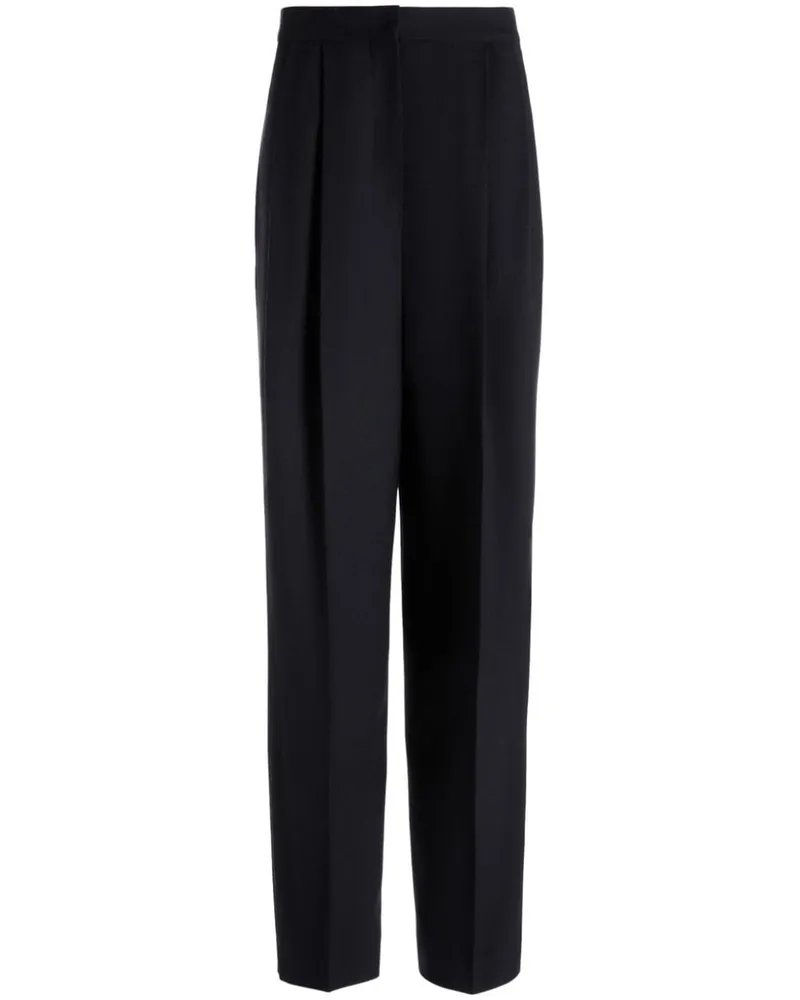 Bally Hose mit weitem Bein - Blau Blau