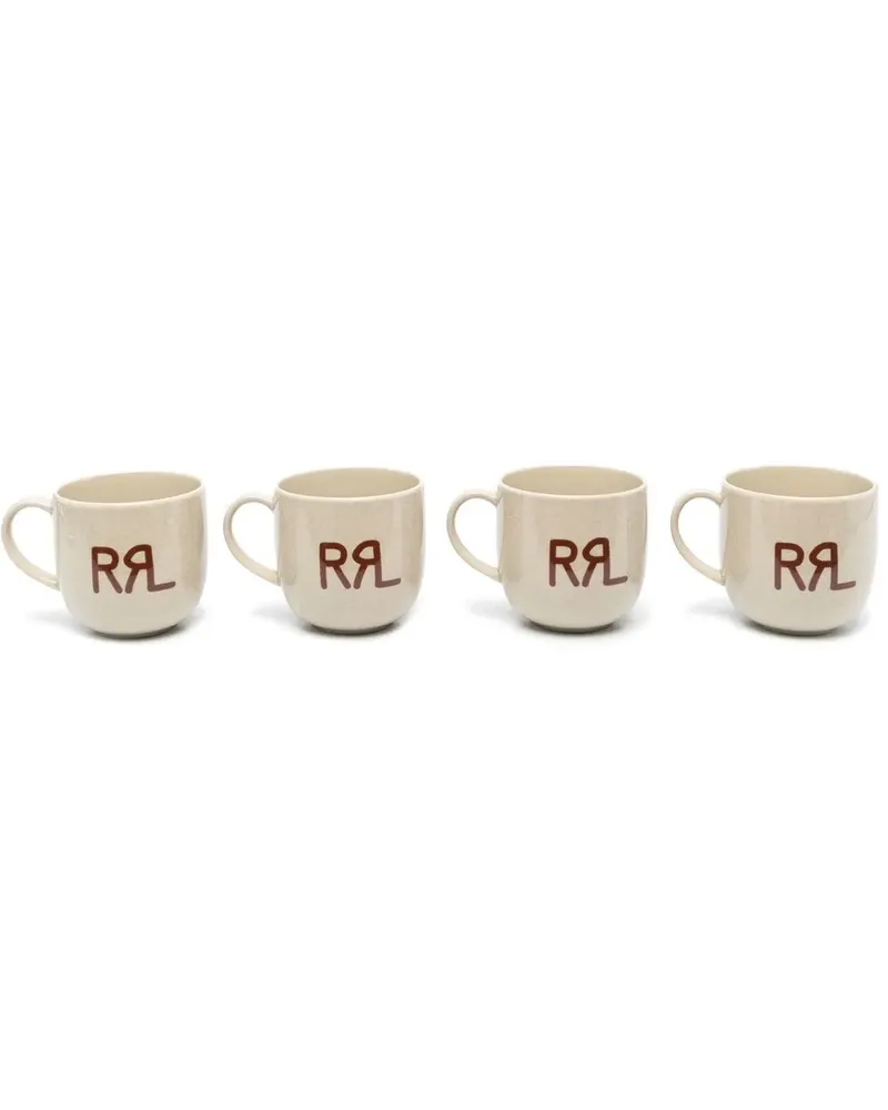 Ralph Lauren Set aus drei RRL Bechern - Nude Nude