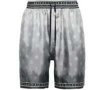 MA Seiden-Shorts mit Paisley-Print