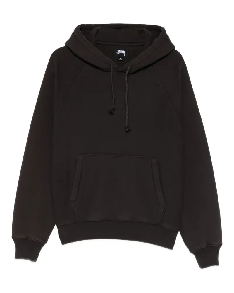 Stüssy Hoodie mit Kordelzug - Schwarz Schwarz