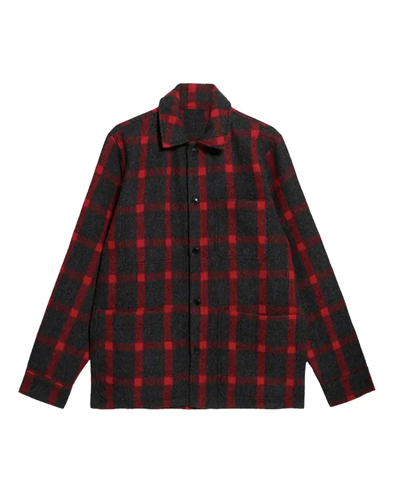 Fortela Steck checked shirt - Grau Grau